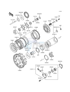 ZG 1000 A [CONCOURS] (A10-A14) [CONCOURS] drawing CLUTCH