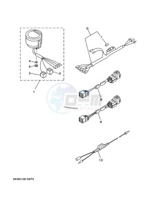 90A drawing SPEEDOMETER