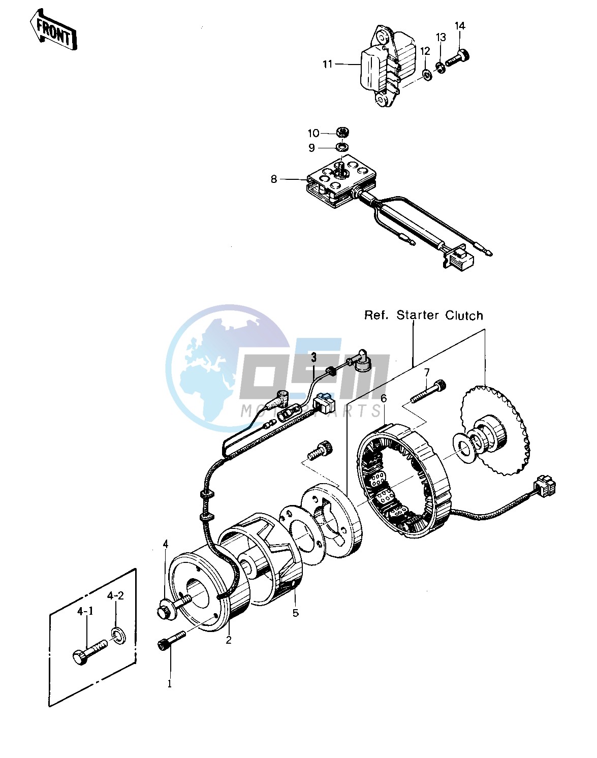 GENERATOR_REGULATOR_RECTIFIER -- 74 -75 KZ400_KZ400D- -