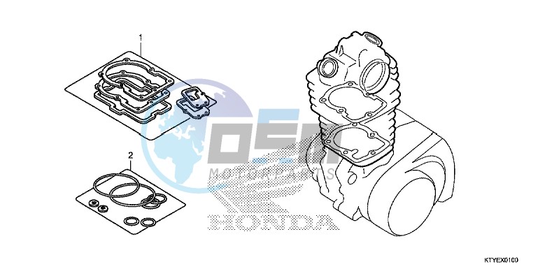 GASKET KIT A