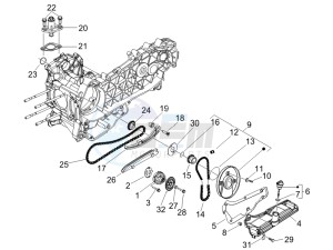 Carnaby 200 4t e3 drawing Oil pump