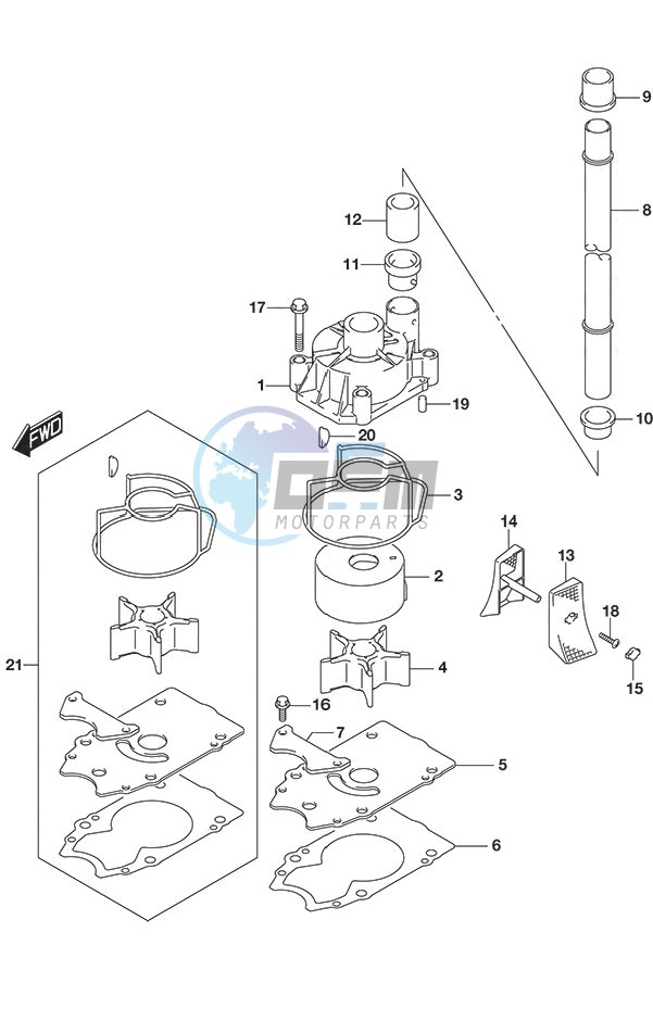 Water Pump (DF 250S)