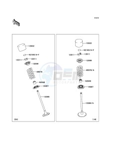 VERSYS_1000 KLZ1000AEF FR GB XX (EU ME A(FRICA) drawing Valve(s)