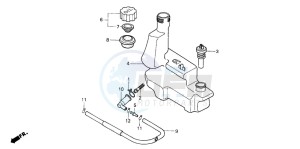 SA75 drawing OIL TANK