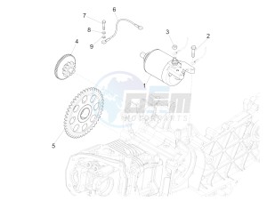 150 Sprint 4T 3V ie (NAFTA) drawing Stater - Electric starter