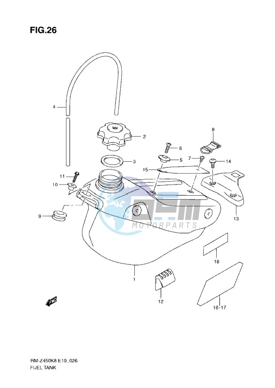 FUEL TANK (K8-L0)