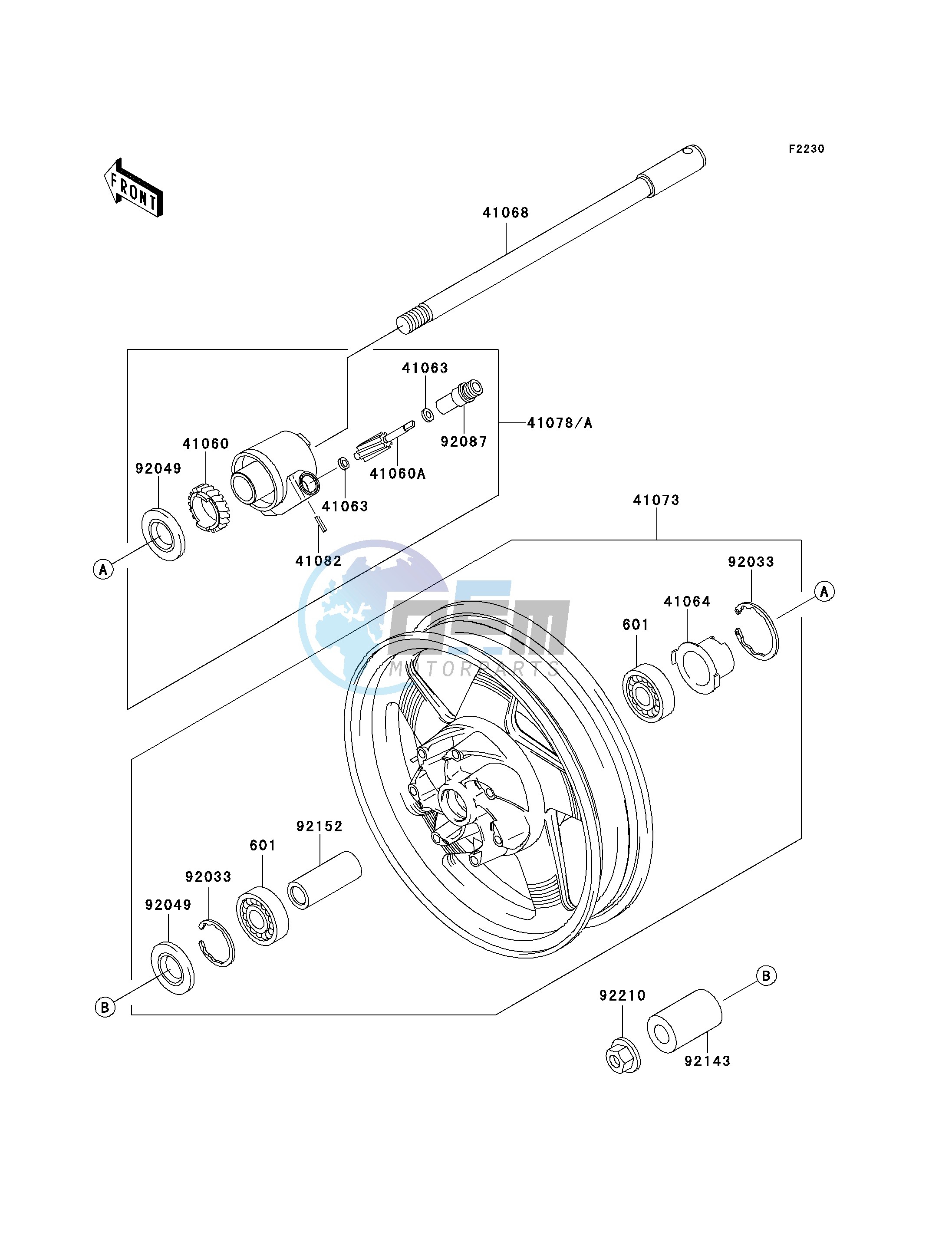 FRONT WHEEL