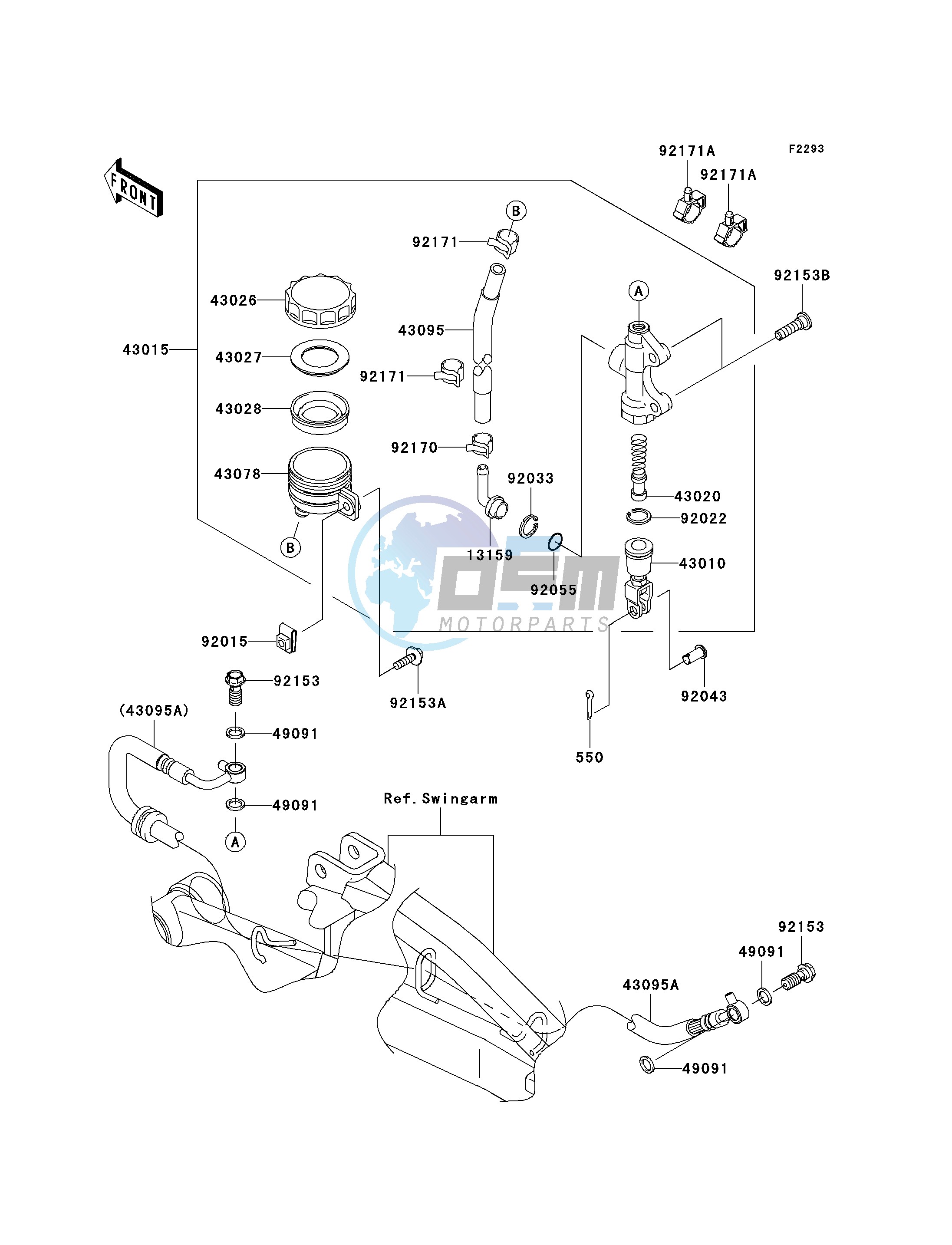 REAR MASTER CYLINDER