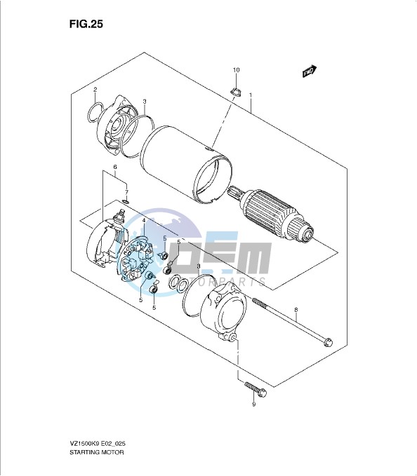 STARTING MOTOR