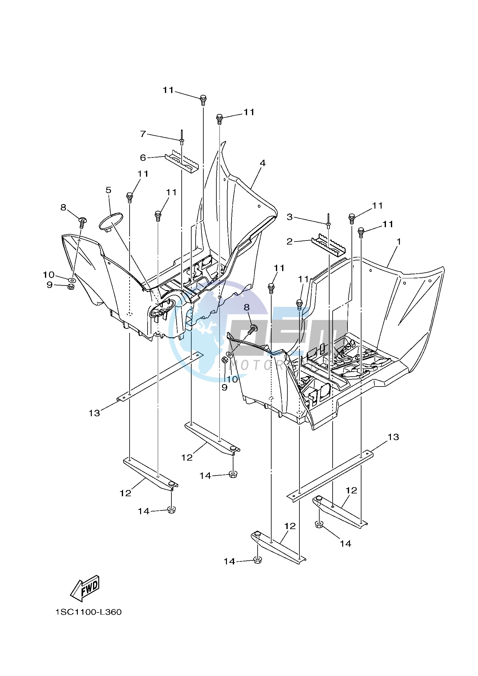 STAND & FOOTREST