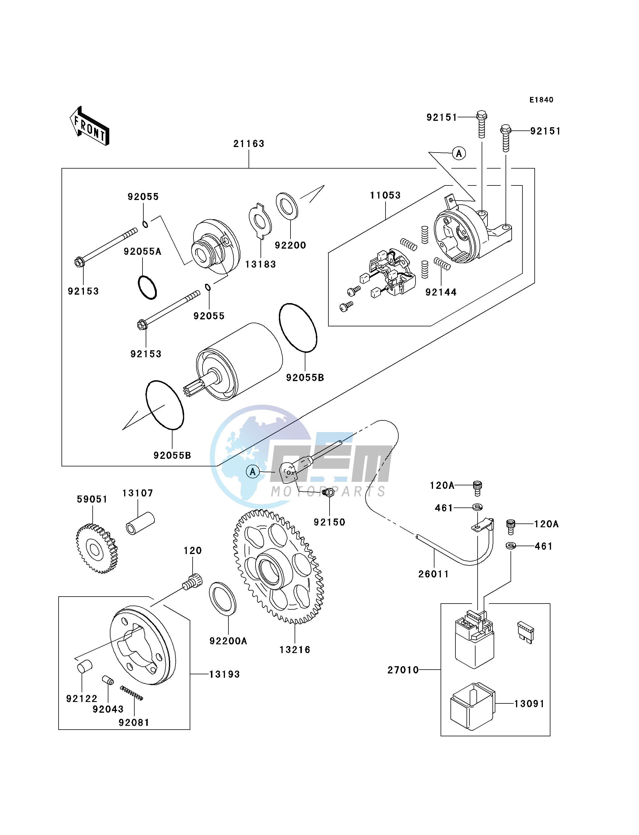 STARTER MOTOR