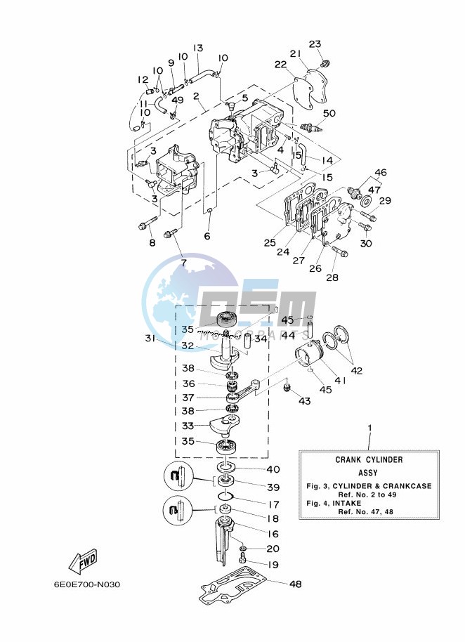 CYLINDER--CRANKCASE