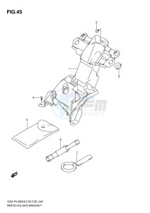 GSX-R1000 (E3-E28) drawing PARTS HOLDER BRACKET