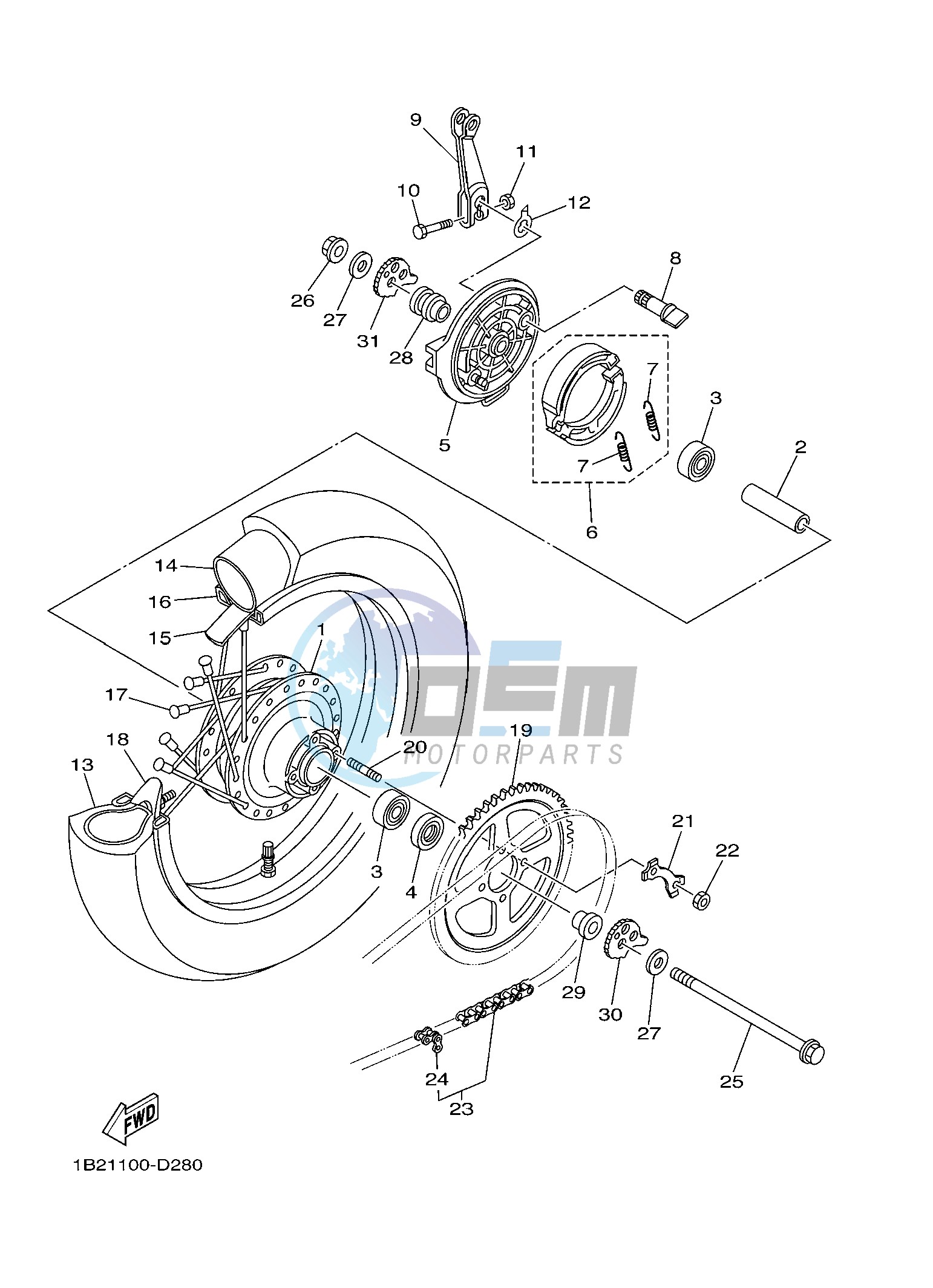 REAR WHEEL