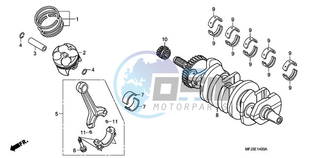 CRANKSHAFT/PISTON