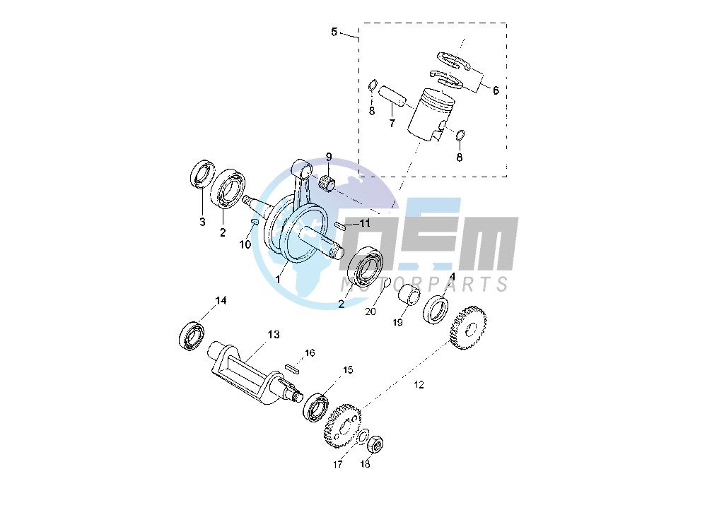 CRANKSHAFT PISTON