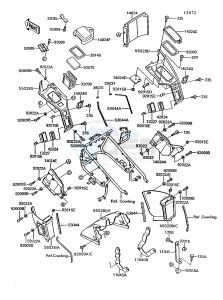 ZG 1200 B [VOYAGER XII] (B6-B9) [VOYAGER XII] drawing COWLING LOWERS