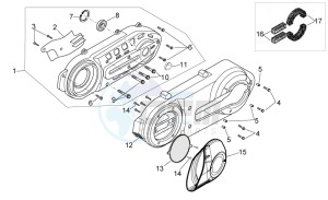 Scarabeo 400-492-500 Light drawing Engine plastic