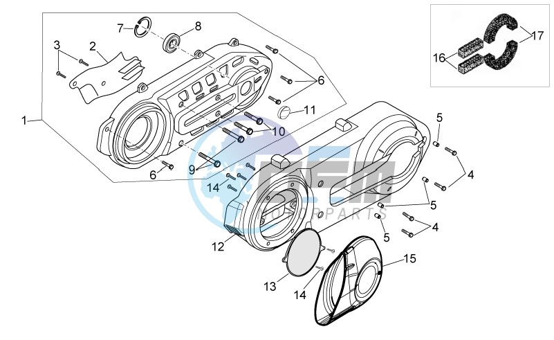 Engine plastic