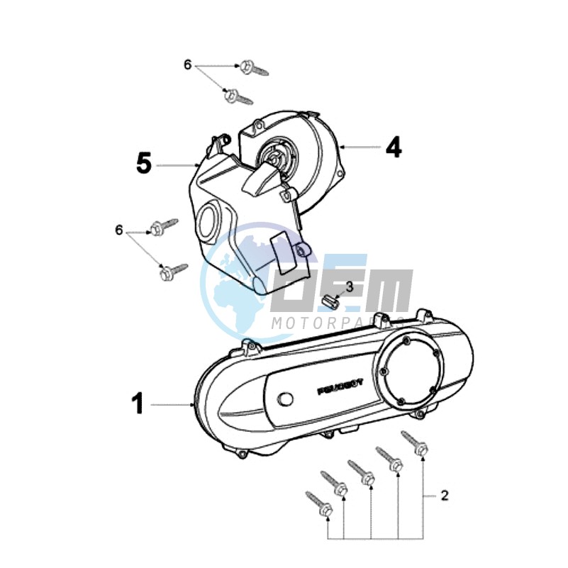 CRANKCASE COVER