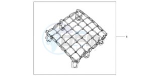 CBR125RWA UK - (E / WH) drawing RUBBER NET A