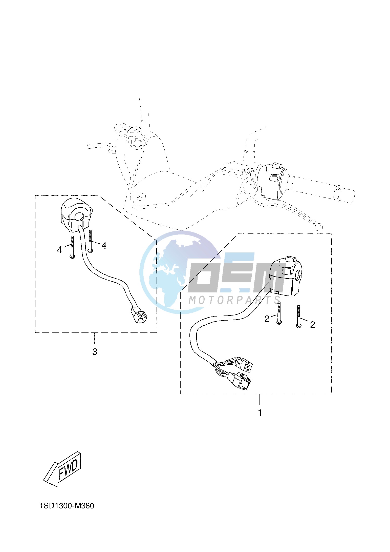 HANDLE SWITCH & LEVER