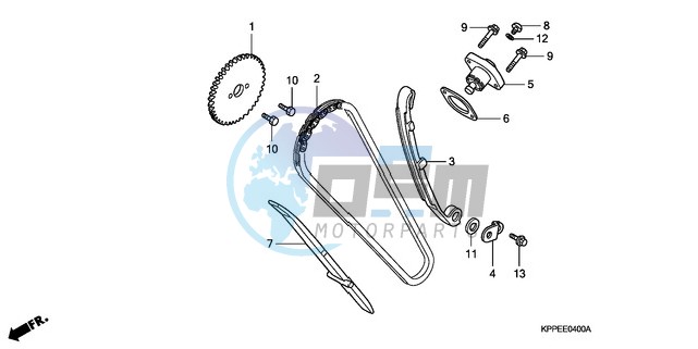 CAM CHAIN/TENSIONER