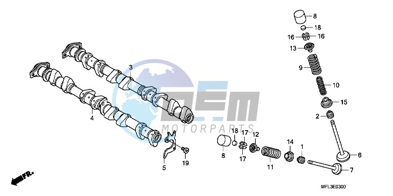 CAMSHAFT/ VALVE