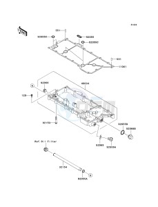 VN 2000 E [VULCAN 2000 CLASSIC] (6F-7F) E7F drawing OIL PAN