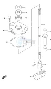 DF 140A drawing Shift Rod (C/R)