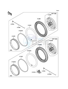 KX65 KX65A8F EU drawing Tires