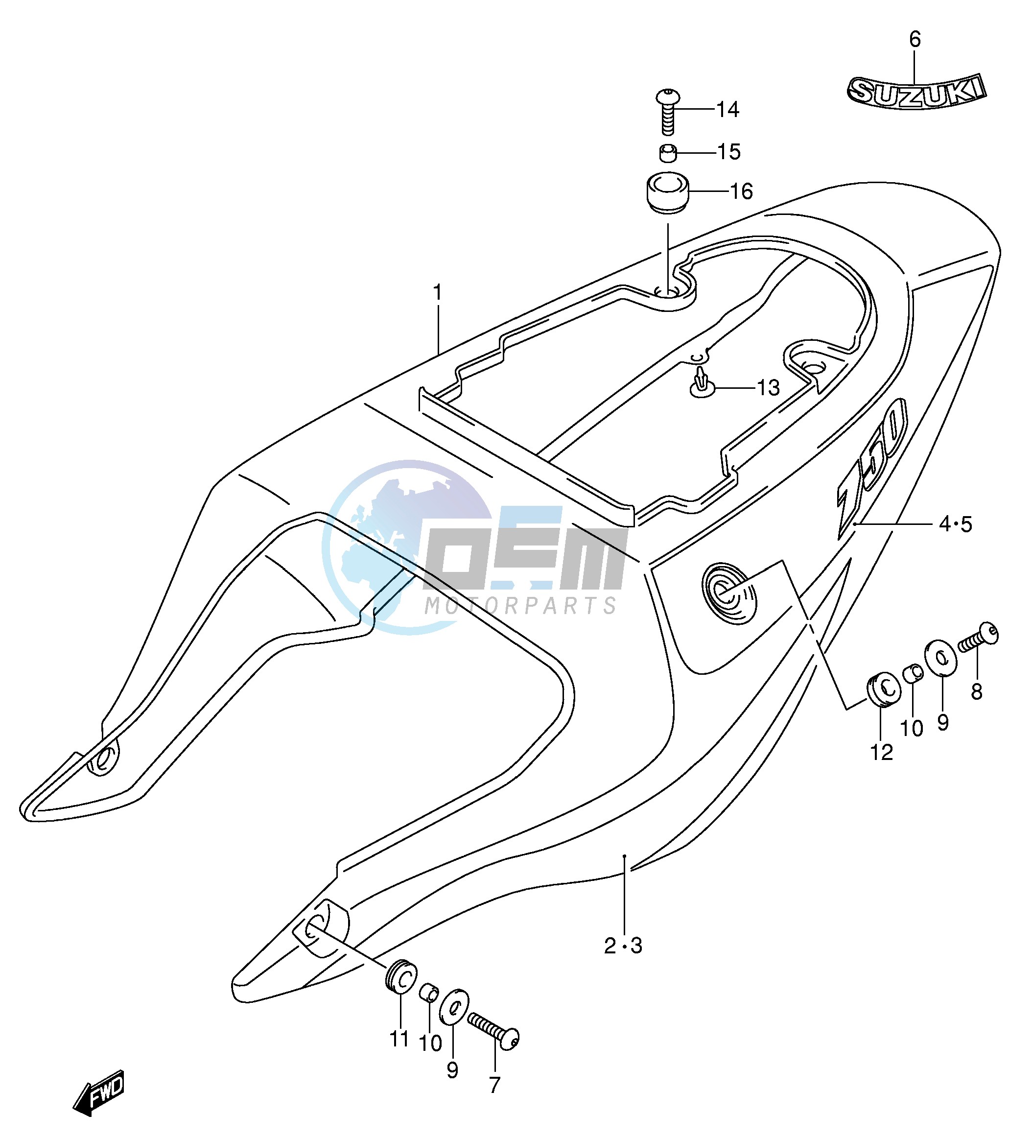 FRAME COVER (MODEL K1)