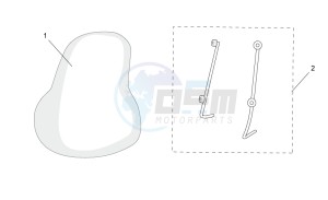 Rally 50 Air drawing Acc. - Windshields