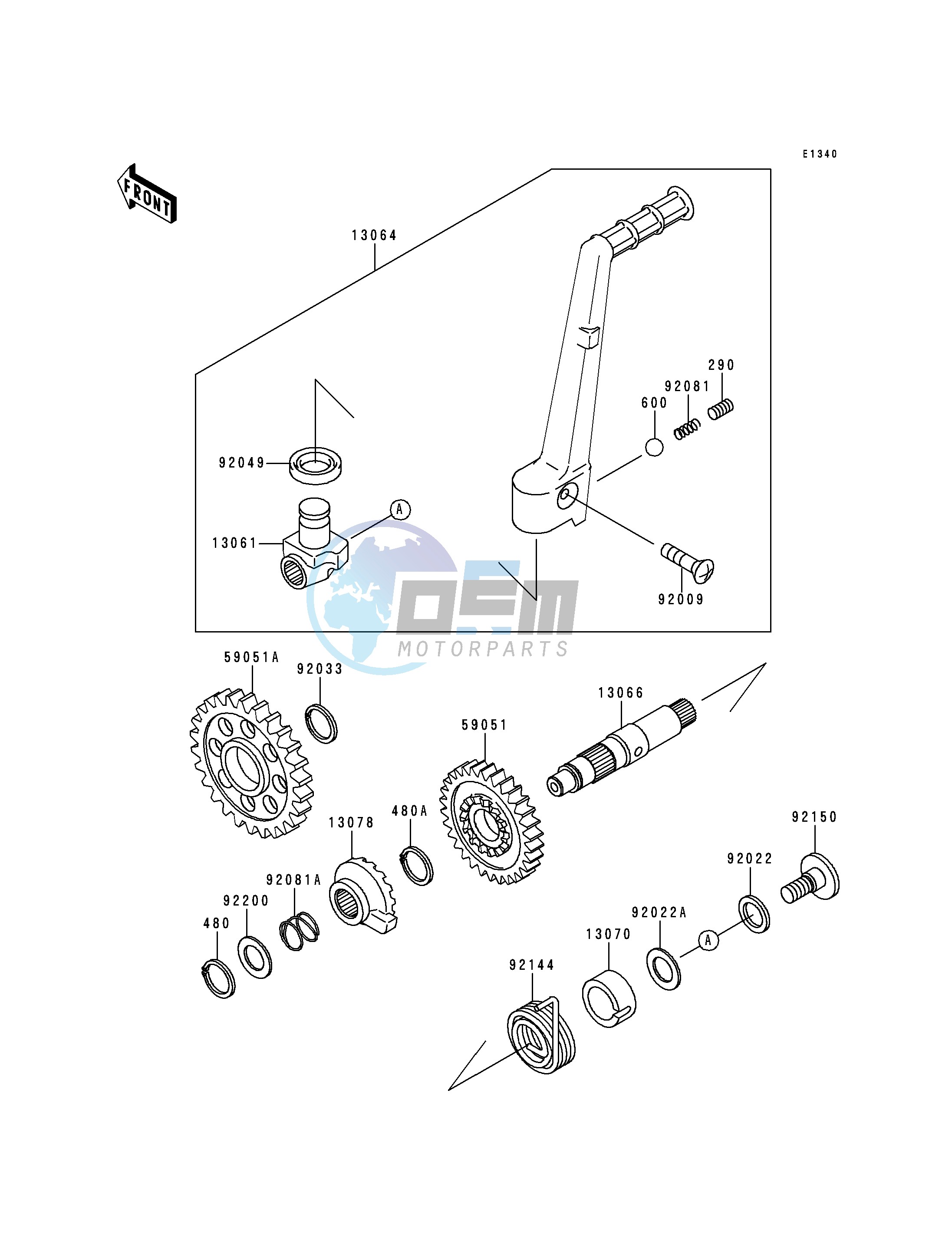 KICKSTARTER MECHANISM