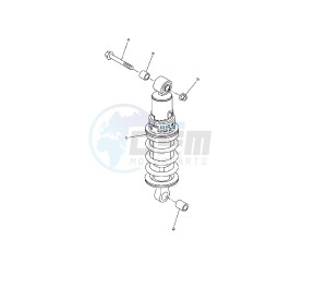 FZ8-N 800 drawing REAR SHOCK ABSORBER