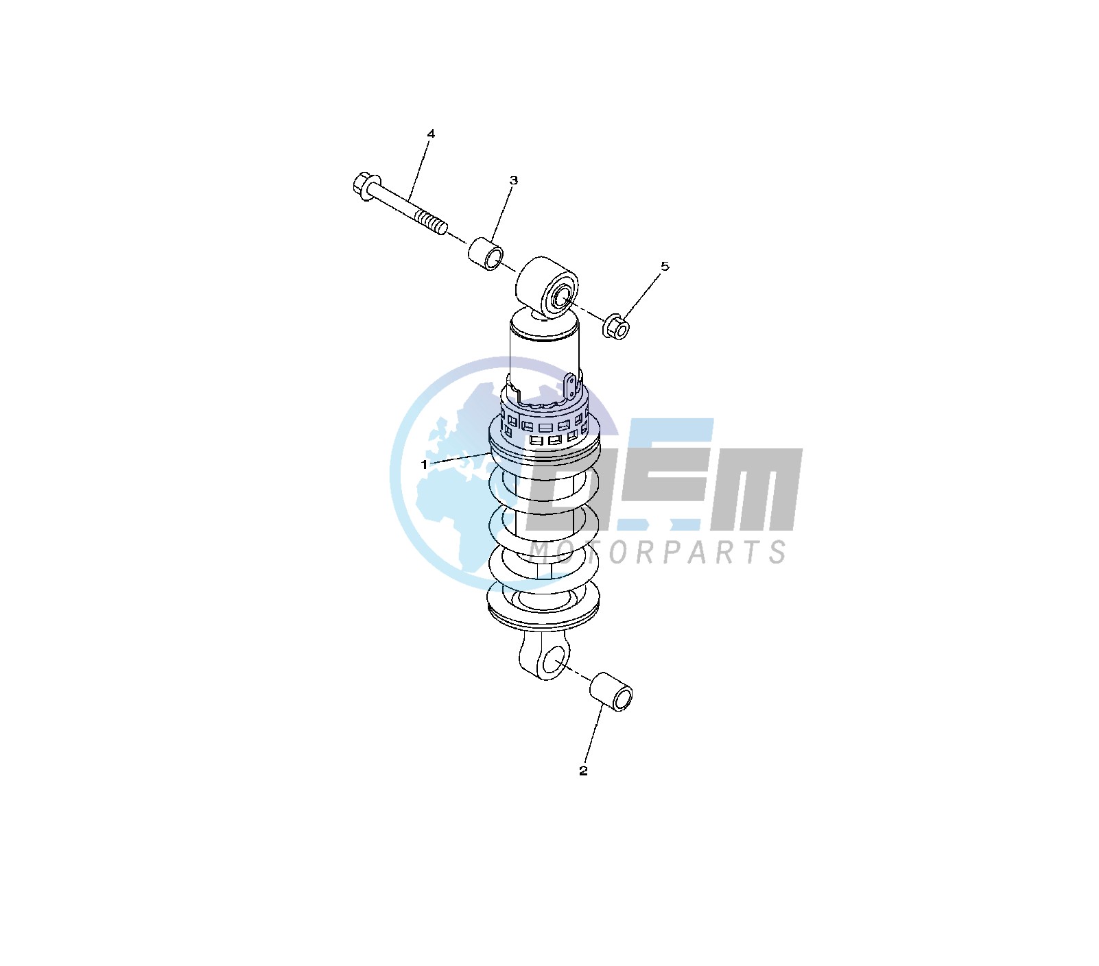 REAR SHOCK ABSORBER