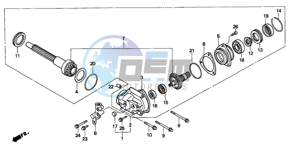 SIDE GEAR CASE