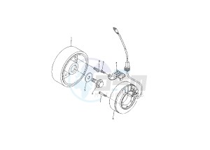 FZ6-S FAZER 600 drawing GENERATOR