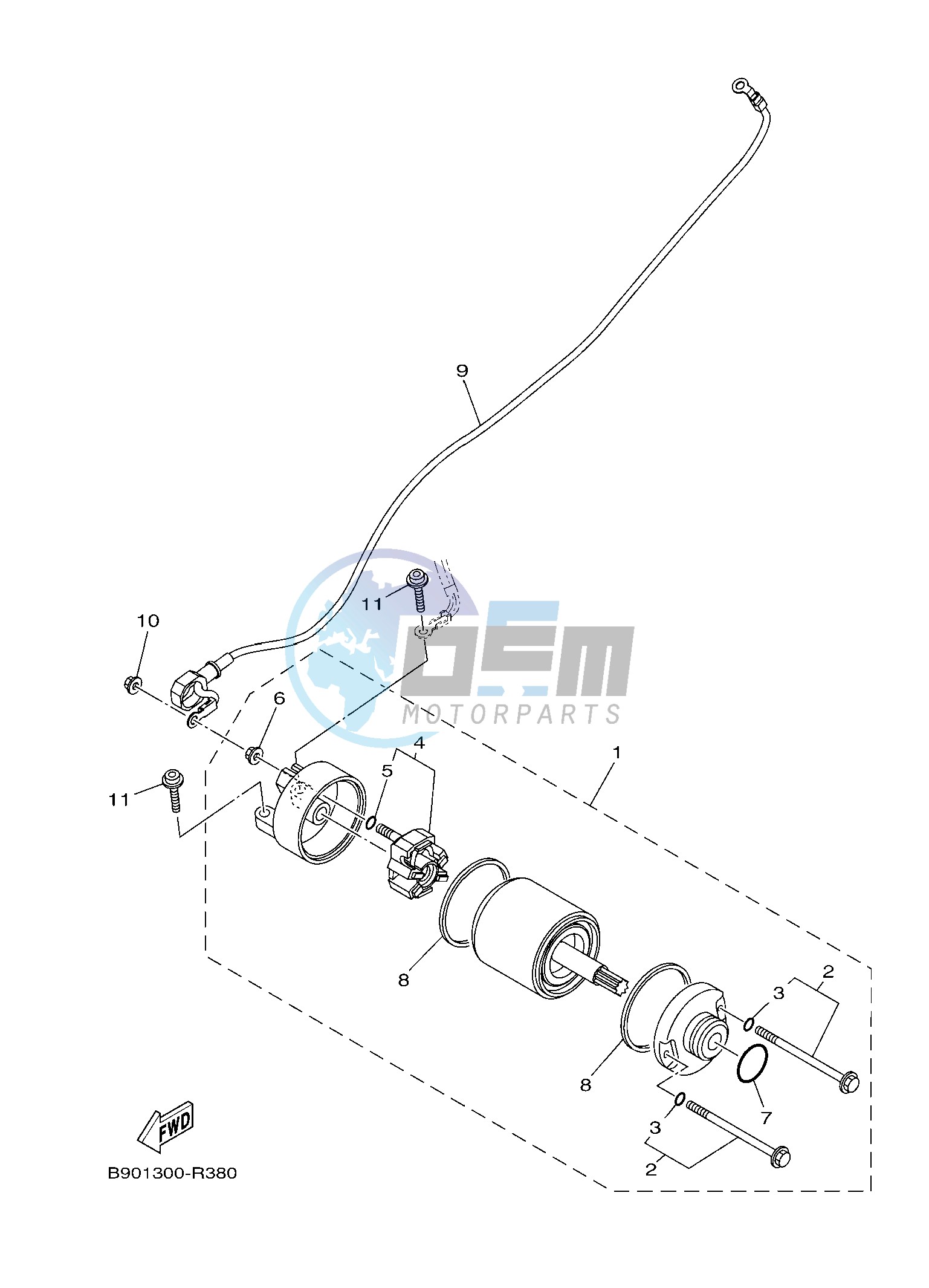 STARTING MOTOR