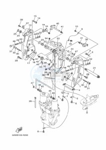 F350AETU drawing FRONT-FAIRING-BRACKET