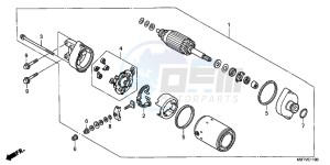 XL1000VB drawing STARTING MOTOR