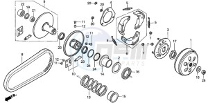 SH125 drawing DRIVEN FACE