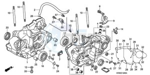 CRF250R9 ED / BLA CMF drawing CRANKCASE