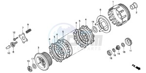 NX2502 drawing CLUTCH