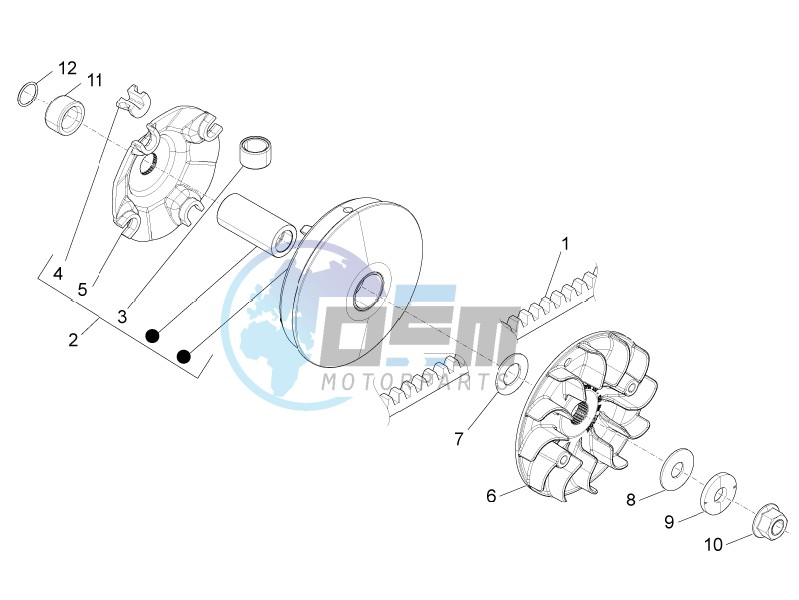 Driving pulley