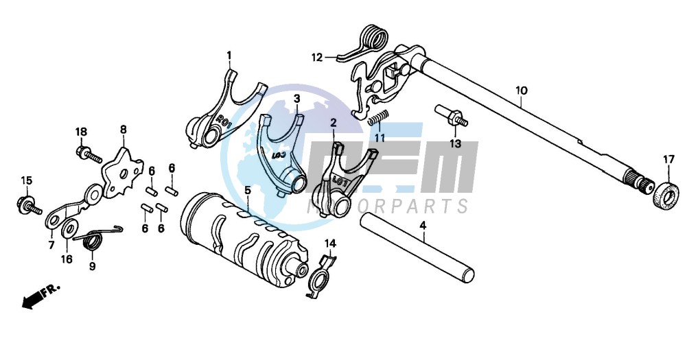 GEARSHIFT DRUM