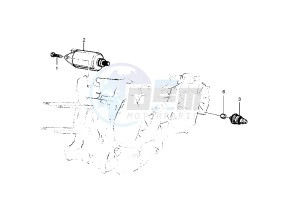 Runner VX-VXR 125-180 125 drawing Starting motor