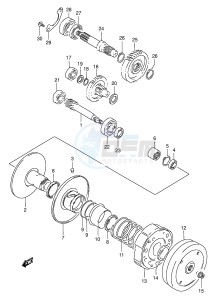 AE50 (E1) drawing TRANSMISSION (2)(~E.NO.A129-153740)