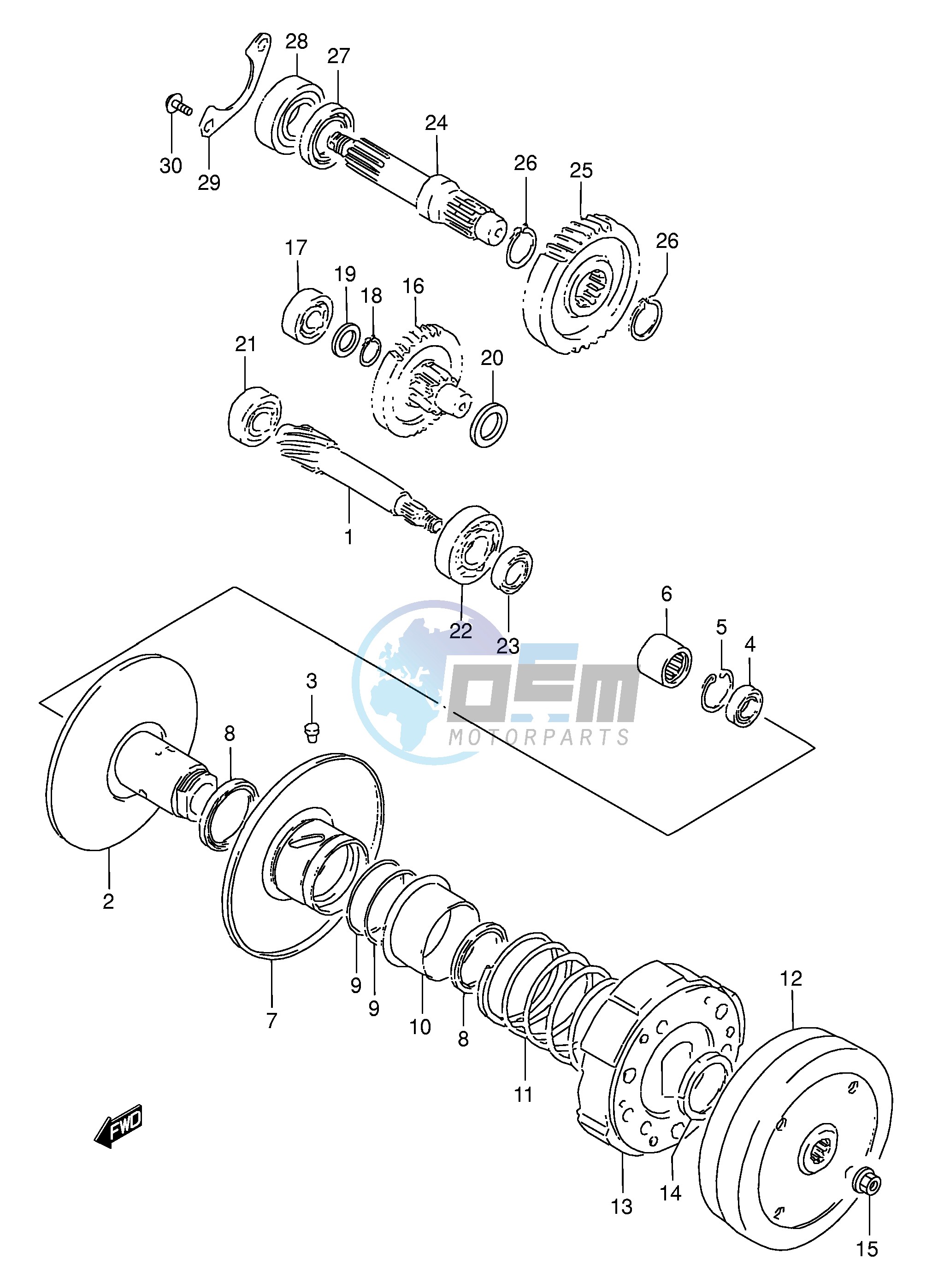 TRANSMISSION (2)(~E.NO.A129-153740)