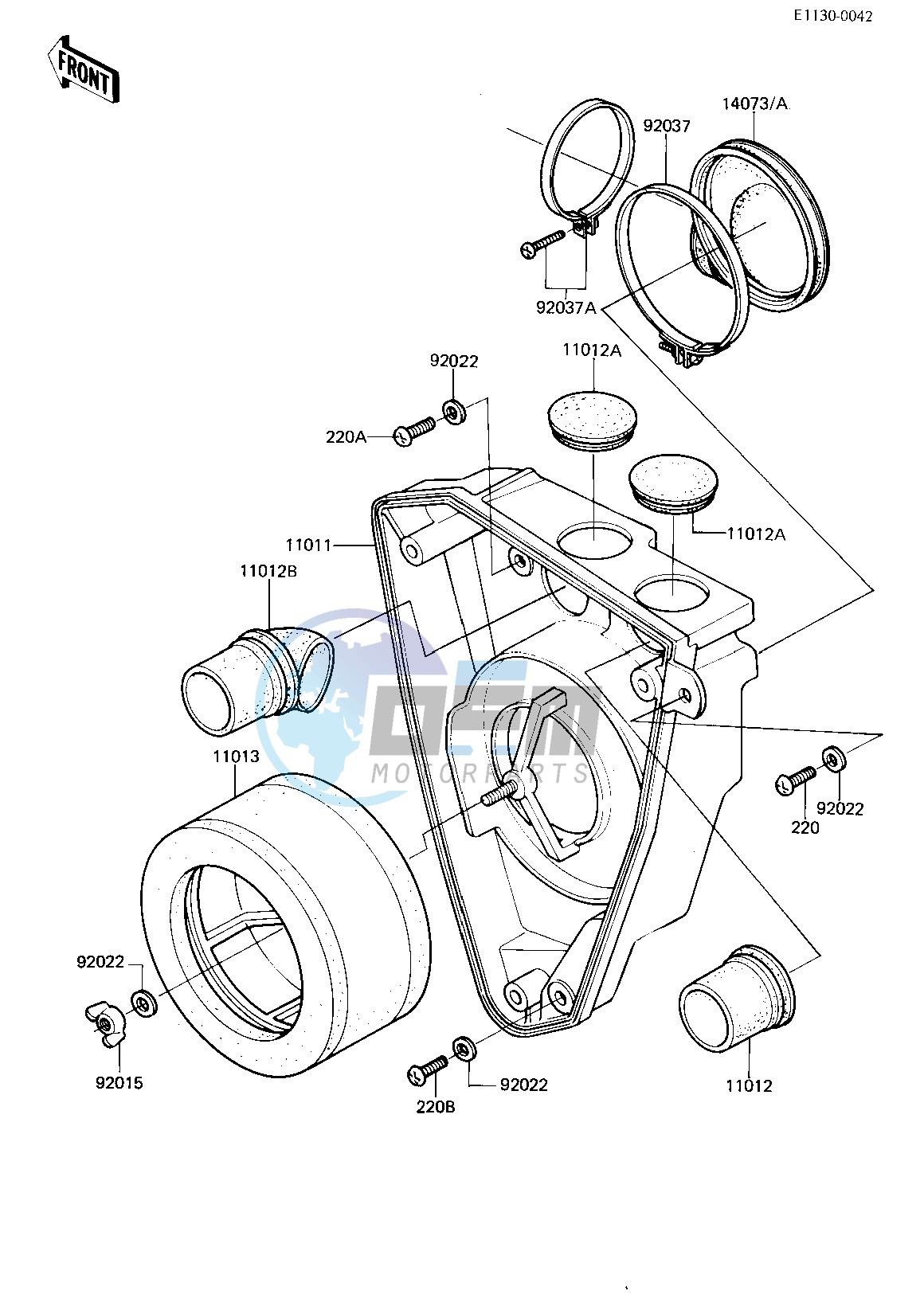 AIR CLEANER -- 81-82 A2_A3- -